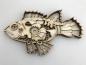 Preview: Steampunk Fisch als Mandala Wandbild